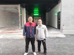 洗车黑科技,镭翼DG仿形高压无接触智能洗车机在广东省深圳市利安达汽车服务有限公司安装完成投入使用