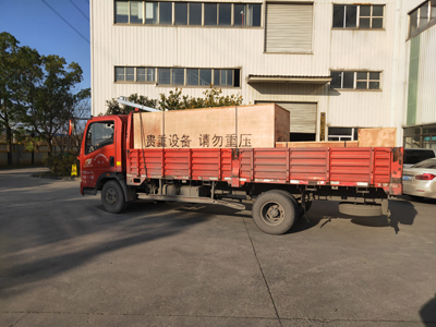 发货现场,镭豹360锐意型洗护一体机发往河北省沧州市吴桥县金鑫加油站