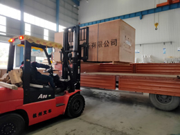 发货现场,2台镭鹰S90全自动洗车机发往广东省肇庆市封开县太子山加油站