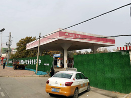 过硬品质赢得市场认可,河南省南阳市中国石油站81站订购五台镭鹰S90全自动洗车机