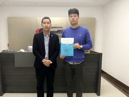 好品质订单源源不断,杭州市余杭区石总订购4台镭鹰X1电脑洗车机