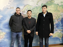 卓越品质畅销海外市场,俄罗斯远东地区Alex公司再订三台镭豹360洗车机
