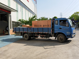 订单繁忙发货有序,镭鹰S90洗车机发往山东省淄博市中国路油加油站