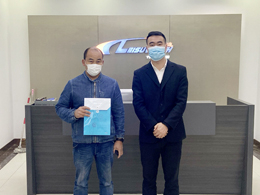 好品质订单源源不断,无锡市红太阳汽车服务订购一台镭鹰X1全自动电脑洗车机