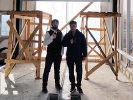 海外安装现场,杭州15VIP太阳集团安装工程师顺利抵达俄罗斯车臣