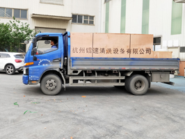 发货迅速,镭豹360锐意型洗车机发往宁夏吴忠市同心县