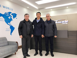 高品质海外市场持续热销,俄罗斯纳尔奇克客户一次性订购六台镭豹360