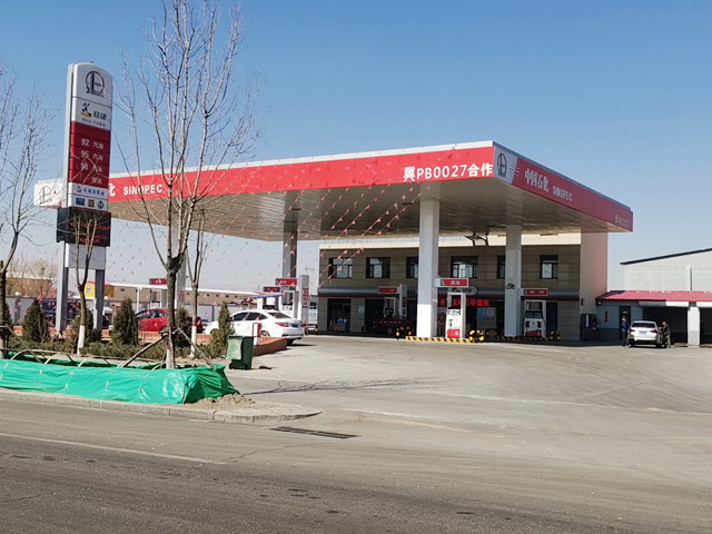 好品质订单源源不断,河北省张家口中国石化加油站订购一台镭豹360极速型洗护一体机