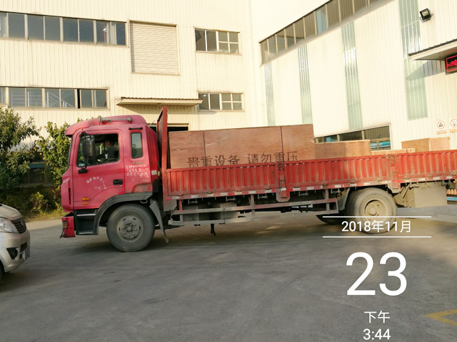 发货现场:镭鹰S90洗车机发往河北省衡水市安平县