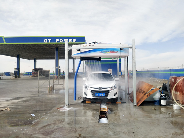 镭鹰S90用户案例:新疆巴音郭楞中海石油加油站