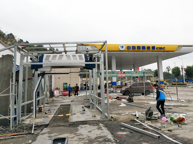 镭豹350用户案例:贵州省毕节市金沙县兴盛加油站