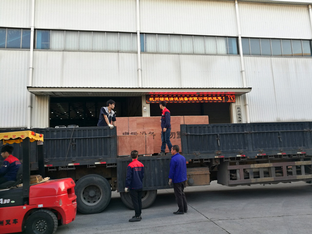发货现场:镭豹WIN5发往江苏省盐城市头罾加油站