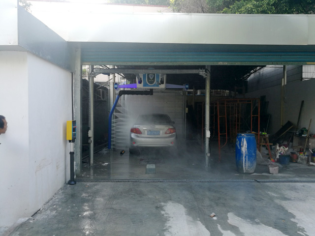 镭豹X1用户案例:广东省深圳市丽景汽车美容店