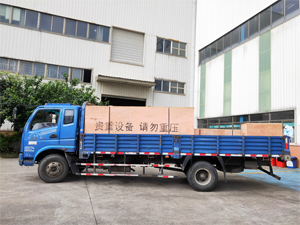 产品好发货快,镭豹360锐意进取型洗车机发往河南省邓州市志航加油站