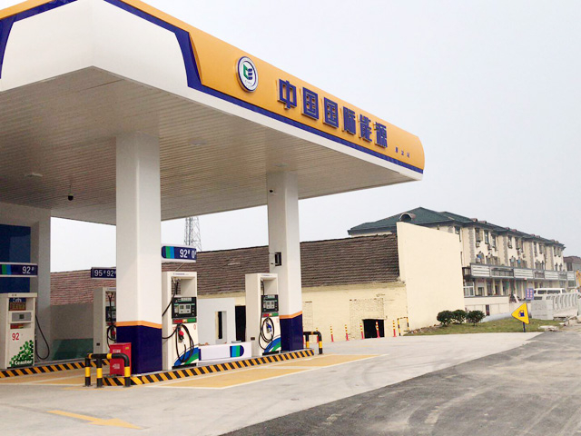 镭豹350用户案例:江苏省东台市国际能源顺达加油站
