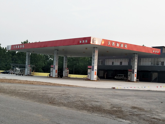 镭鹰S90用户案例:湖北省天门市天西加油站