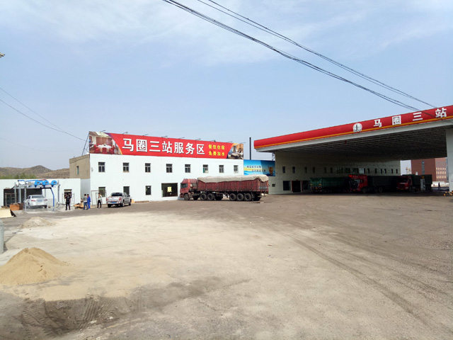 镭鹰S90用户案例:山西省忻州原平市马圈加油站