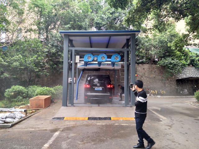 镭鹰S90用户案例:江苏省南京市驿站汽车美容中心