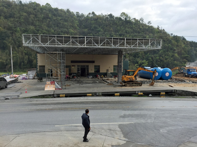 镭豹350用户案例,湖南省株洲市华丰加油站