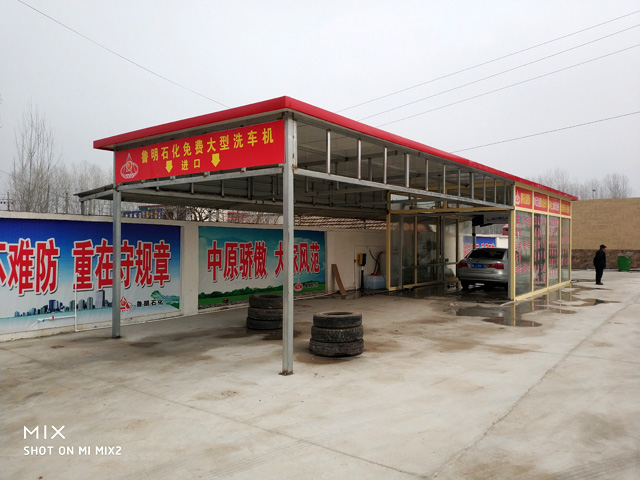 镭豹350用户案例,河南省漯河市临颍县王岗加油站