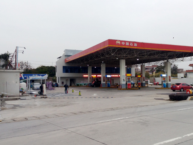 镭鹰S90用户案例:福建省泉州市惠安县中国石油加油站