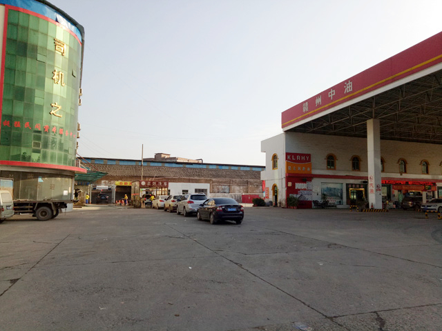 镭豹350用户案例,江西省赣州市蓝天加油站第二台