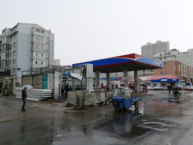 镭豹WIN5用户案例:黑龙江佳木斯市中化石油加油站