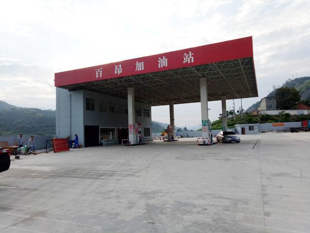 镭豹350用户案例,广西省百色市百昂加油站