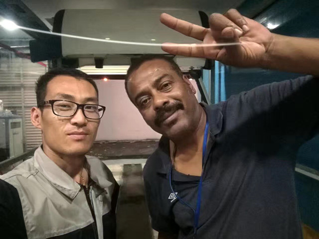 镭豹360在沙特阿拉伯安装完成,交付使用!