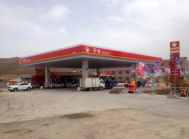 镭豹350用户案例,宁夏固原市西吉县夏寨加油站