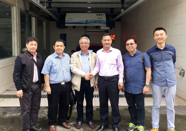 海外市场频频捷报,印尼巴厘岛QC30公司订购2台镭豹360