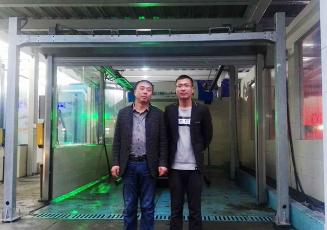 有口皆碑好产品,河北省秦皇岛客户订购镭豹350洗车机