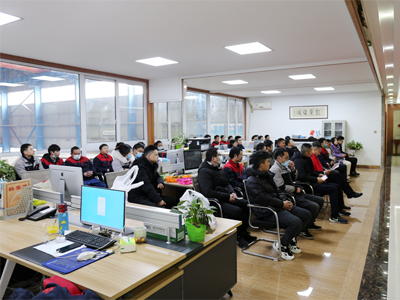 砥砺初心启新程 奋楫扬帆再出发,202215VIP太阳集团年会在办公室顺利举行