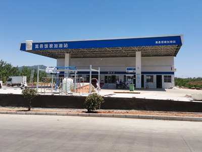 用户案例,镭鹰X1洗车机在河南省洛阳市嵩县饭坡加油站安装完成交付使用