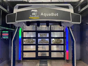 海外市场持续热销,俄罗斯萨马拉Aquabot LLC再订三台镭豹360炫彩型洗车机