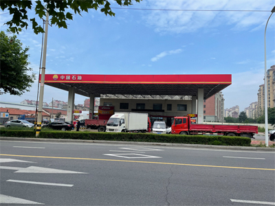 用户案例,镭鹰X1洗车机在山东省青岛市中国石油115站安装完成交付使用