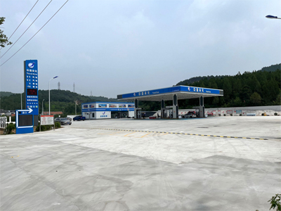用户案例,镭鹰S90洗车机在天津市蓟州区二十里铺加油站安装完成