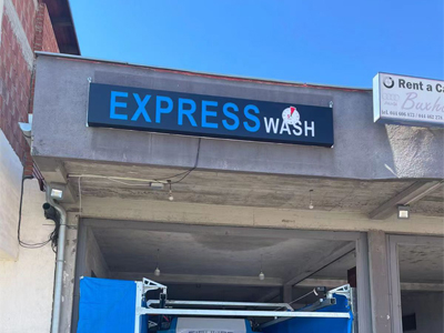 海外用户案例,镭豹360锐意型洗车机在科索沃EXPRESS WASH安装完成投入使用