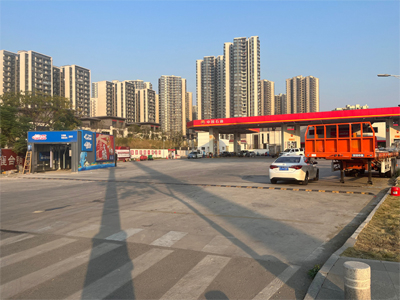 用户案例,镭翼SG仿形洗车机在广东省东莞市中国石油加油站安装完成投入使用