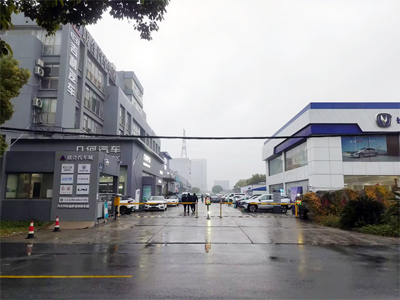 用户案例,镭豹360锐意型洗车机在江苏省昆山市昆山联合汽车销售公司安装完成交付使用