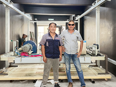 海外用户案例,镭豹360炫彩型洗车机在马来西亚吉隆坡安装完成投入使用