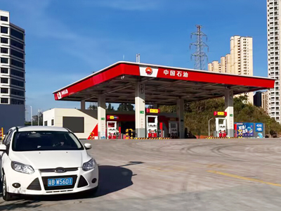 用户案例,镭翼SG仿形洗车机在广东省惠州市中国石油加油站安装完成投入使用