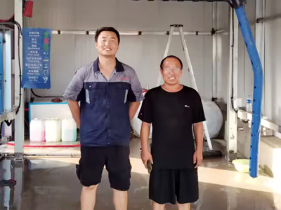 用户案例,镭豹360锐意型洗车机在河北省秦皇岛市卢龙县洗安装完成交付使用