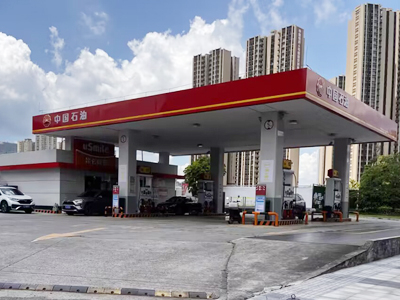 用户案例,镭翼SG仿形洗车机在广东省惠州市中国石油加油站安装完成投入使用