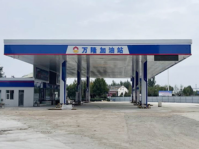 用户案例,镭鹰S90旗舰型洗车机在山东省潍坊市昌乐县万隆加油站安装完成交付使用