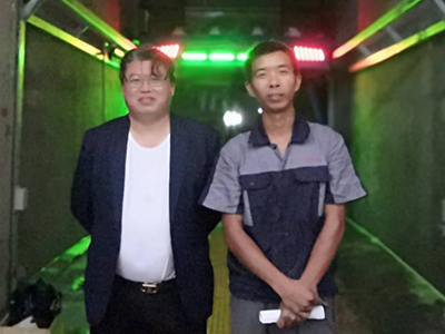 用户案例,镭鹰S90旗舰型洗车机在四川省广安市海东自助洗车安装完成交付使用