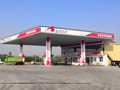 用户案例,镭鹰X1洗车机在安徽省宿州市灵璧县平安加油站安装完成交付使用