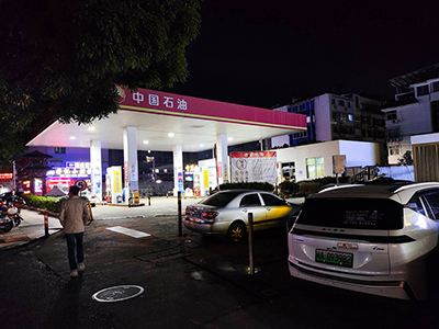用户案例,镭鹰S90旗舰型洗车机在福建省宁德市福安汽运加油站安装完成交付使用