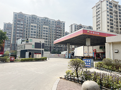 用户案例,镭鹰S90旗舰型洗车机在广东省汕头市蓬胜加油站安装完成交付使用