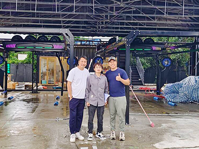 用户案例,两台镭鹰S90旗舰型洗车机在中国香港安装完成交付使用